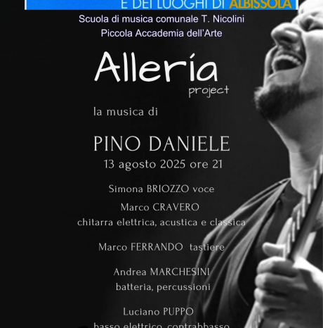 "ALLERIA" omaggio a Pino Daniele - 13 agosto